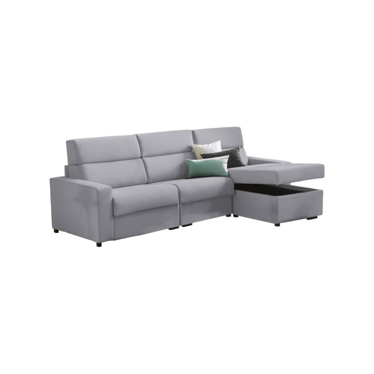 Divano 4 posti grigio 280x160x100h cm - Vigonovo