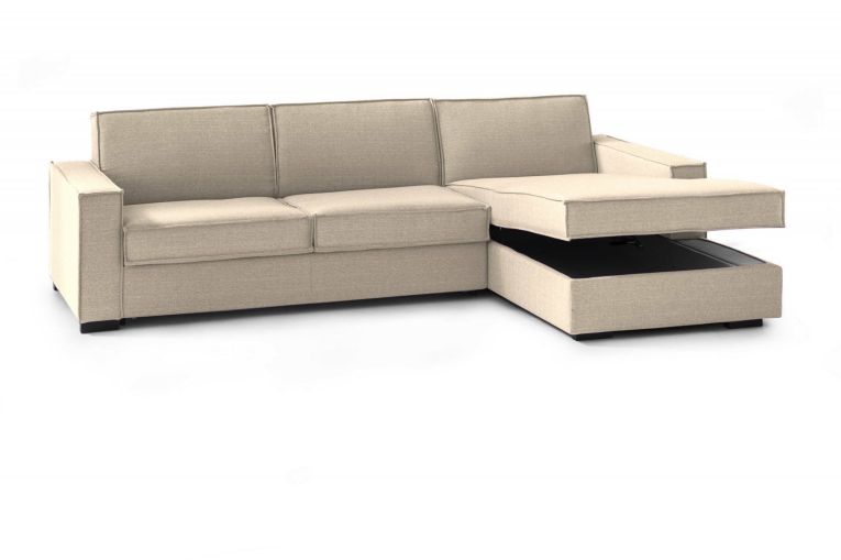 Divano angolare beige 280x95x90h cm - Ametrino
