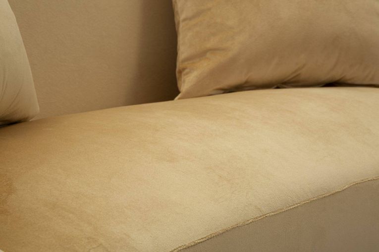Divano classico marrone e nero 137x69x79h cm - Pittari