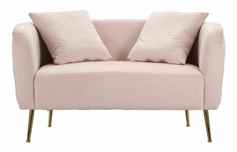 Divano classico rosa 127x74x71h cm - Cappa