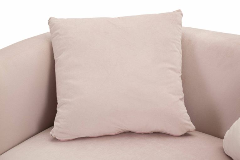 Divano classico rosa 127x74x71h cm - Cappa