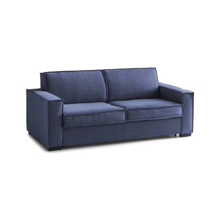Divano con braccioli blu 180x95x90h cm - Ayramah
