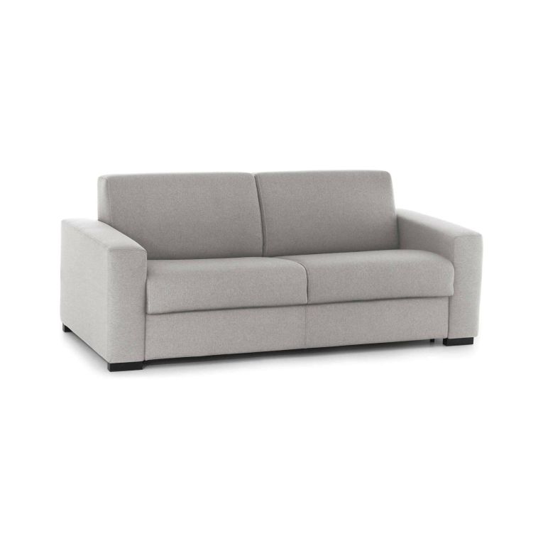 Divano con braccioli grigio 220x95x90h cm - Ayta