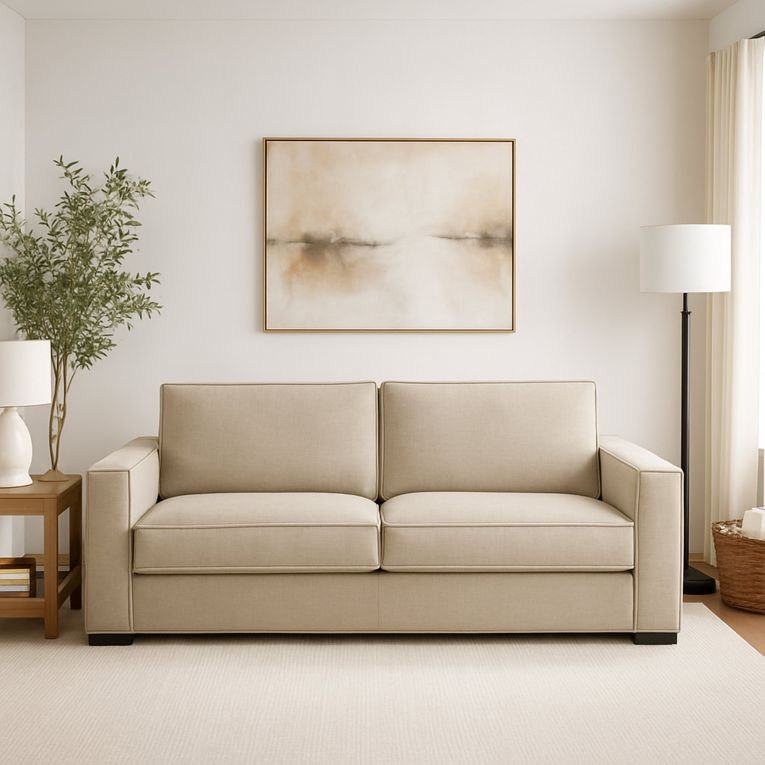 Divano contenitore beige 160x95x90h cm - Aglientu