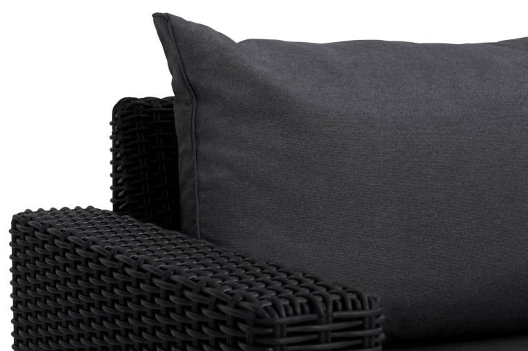 Divano da esterno Roberval, 141x68 h72 cm, Antracite