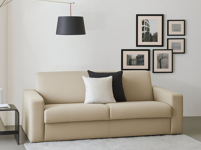 Divano design beige 160x95x90h cm - Malachite