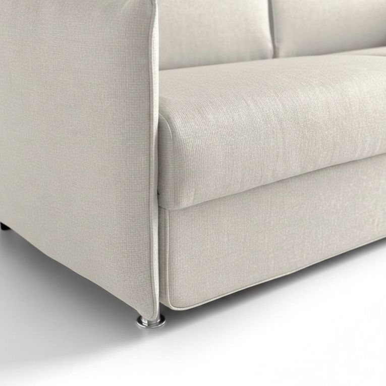 Divano design beige 180x95x90h cm - Varedo
