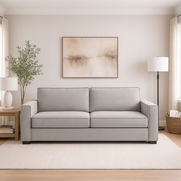 Divano design grigio 180x95x90h cm - Arki