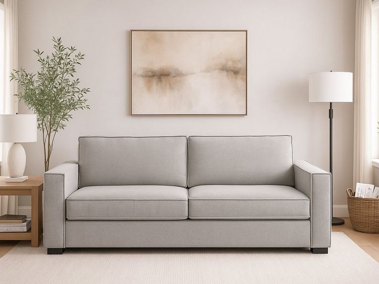Divano design grigio 180x95x90h cm - Arki
