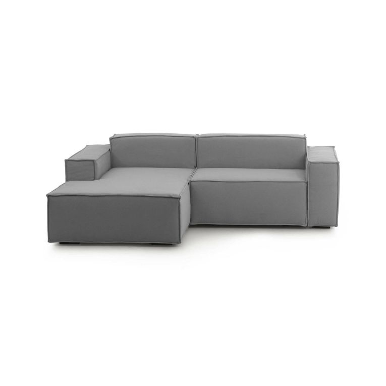 Divano design grigio 240x170x70h cm - Assurte