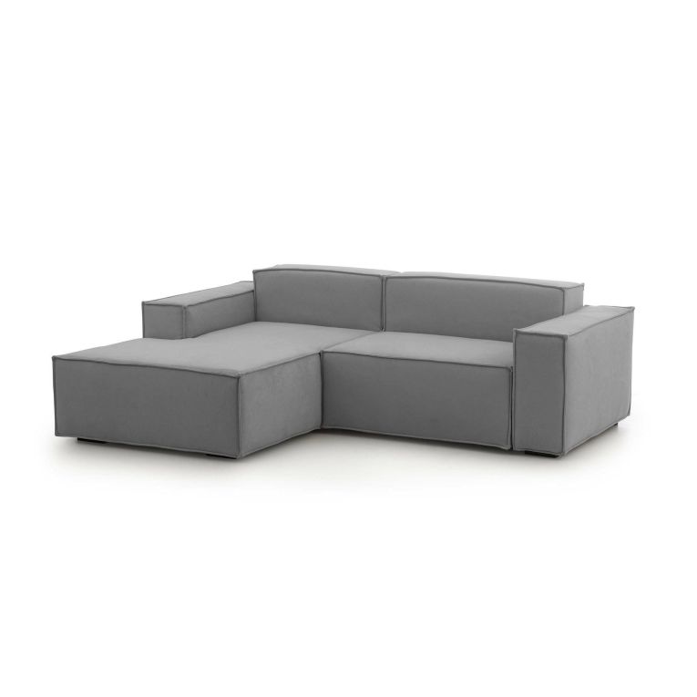 Divano design grigio 240x170x70h cm - Assurte