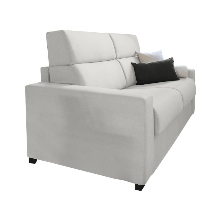 Divano design grigio chiaro 180x95x100h cm - Vialfre