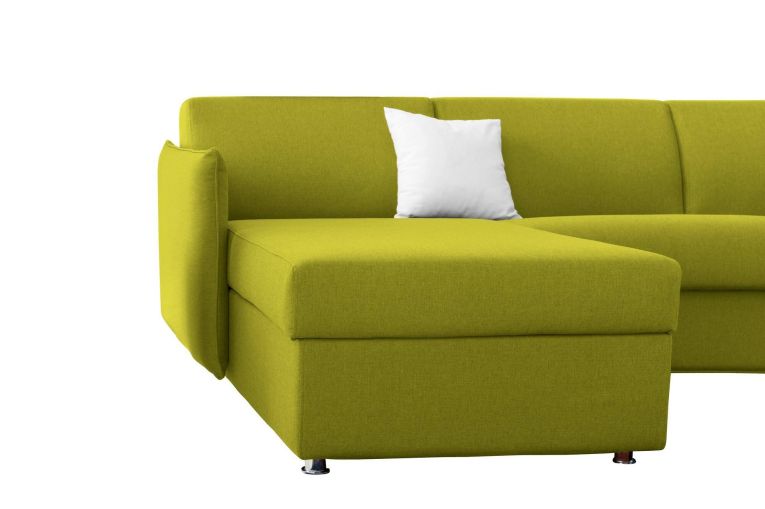 Divano design verde 260x160x90h cm - Posina