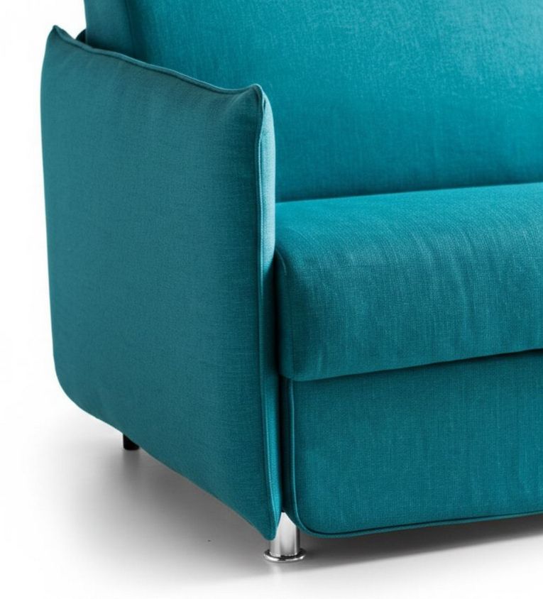 Divano elegante azzurro 180x95x90h cm - Varedo