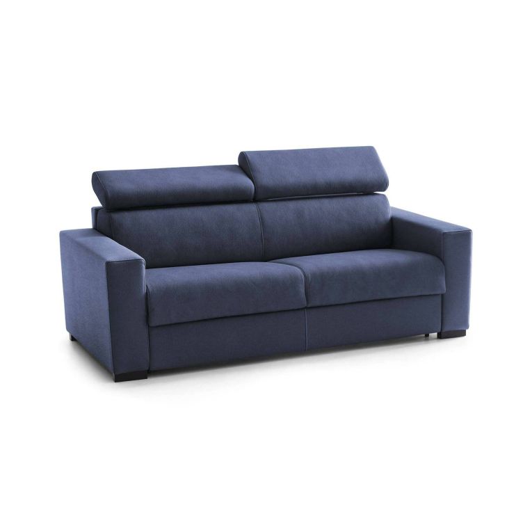 Divano elegante blu 160x95x85h cm - Nukualofa