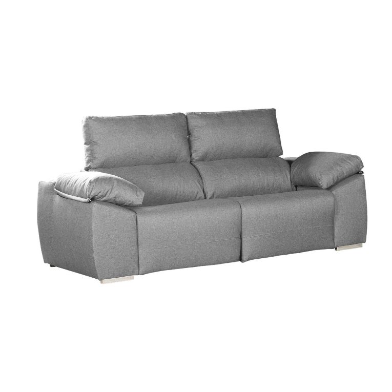 Divano elegante grigio 190x100x100h cm - Assiria