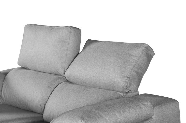 Divano elegante grigio 190x100x100h cm - Assiria