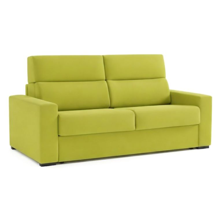 Divano elegante verde 220x95x100h cm - Ozegna