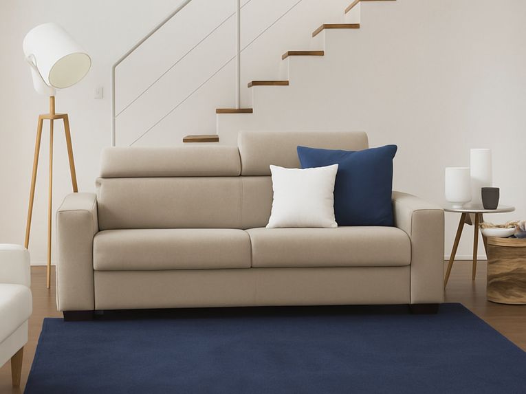 Divano letto 2 piazze beige 180x95cm - Aieie