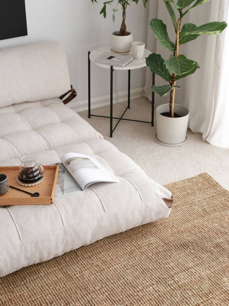 Divano letto 2 posti Dysnomia, Sofà trasformabile, Divanetto per ospiti, Poltrona letto contenitore, 120x75 h79 cm, Bianco