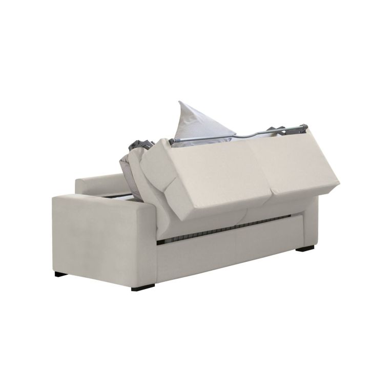 Divano letto 2 posti Ecate, 200x95 h100 cm, Beige