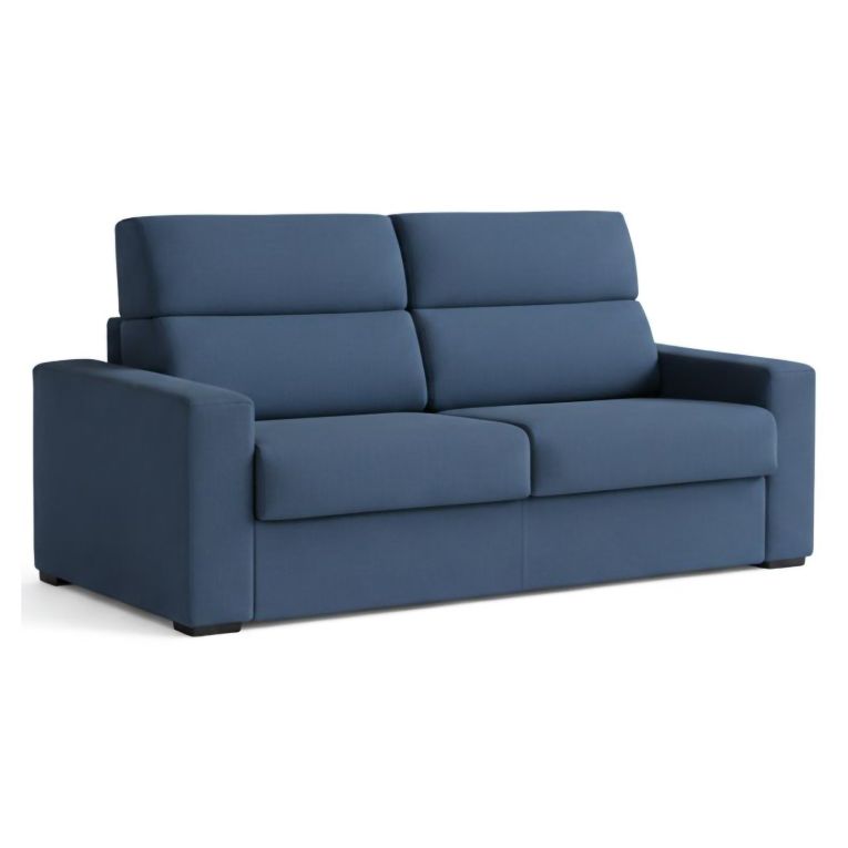 Divano letto 2 posti Ecate, 200x95 h100 cm, Blu