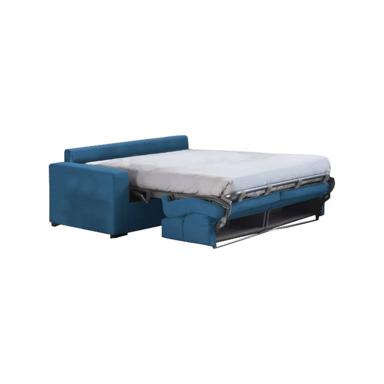 Divano letto 2 posti Ecate, 200x95 h100 cm, Blu