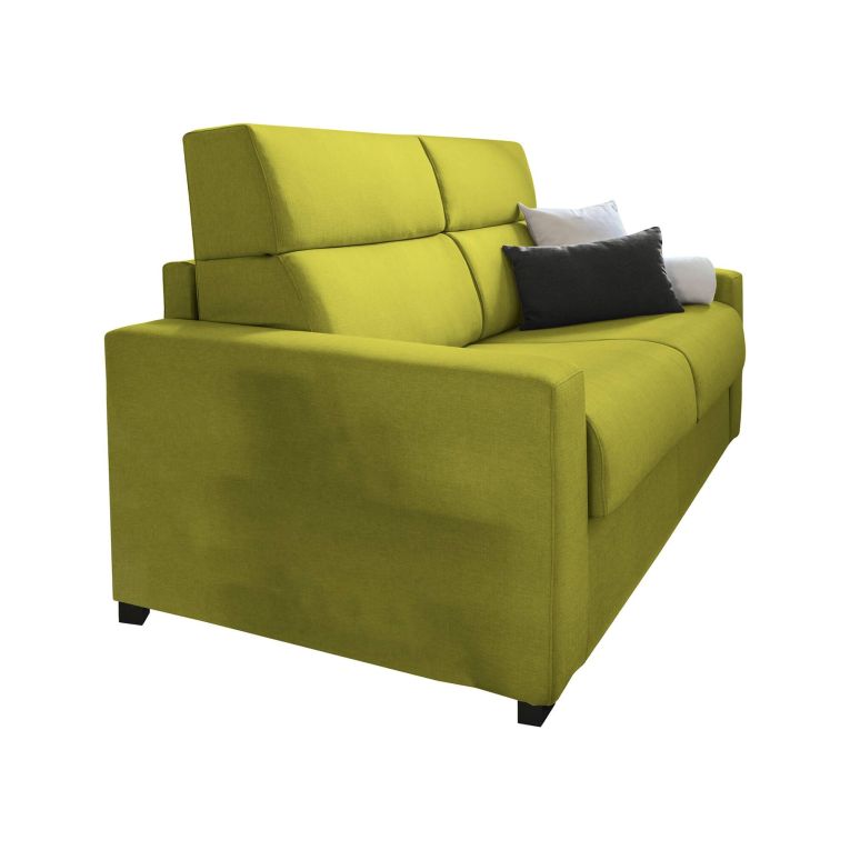 Divano letto 2 posti Ecate, 200x95 h100 cm, Verde