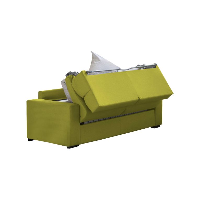 Divano letto 2 posti Ecate, 200x95 h100 cm, Verde