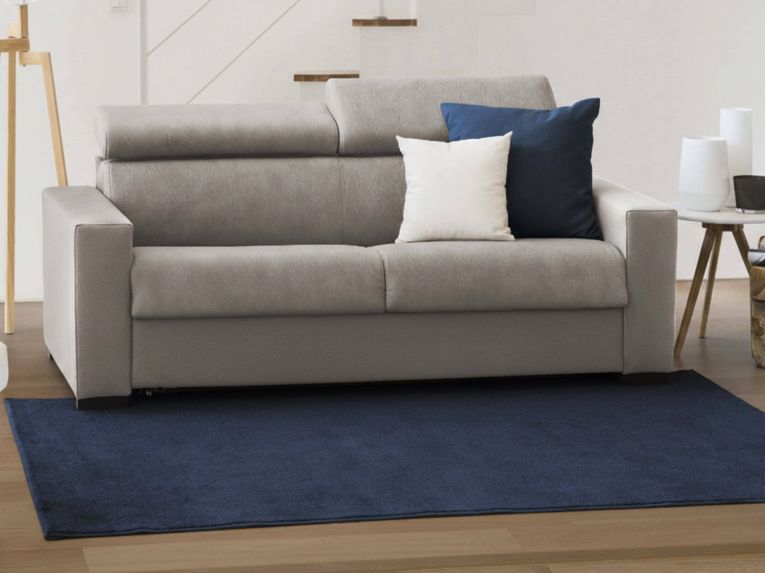 Divano letto 2 posti tortora 180x95cm - Annalara