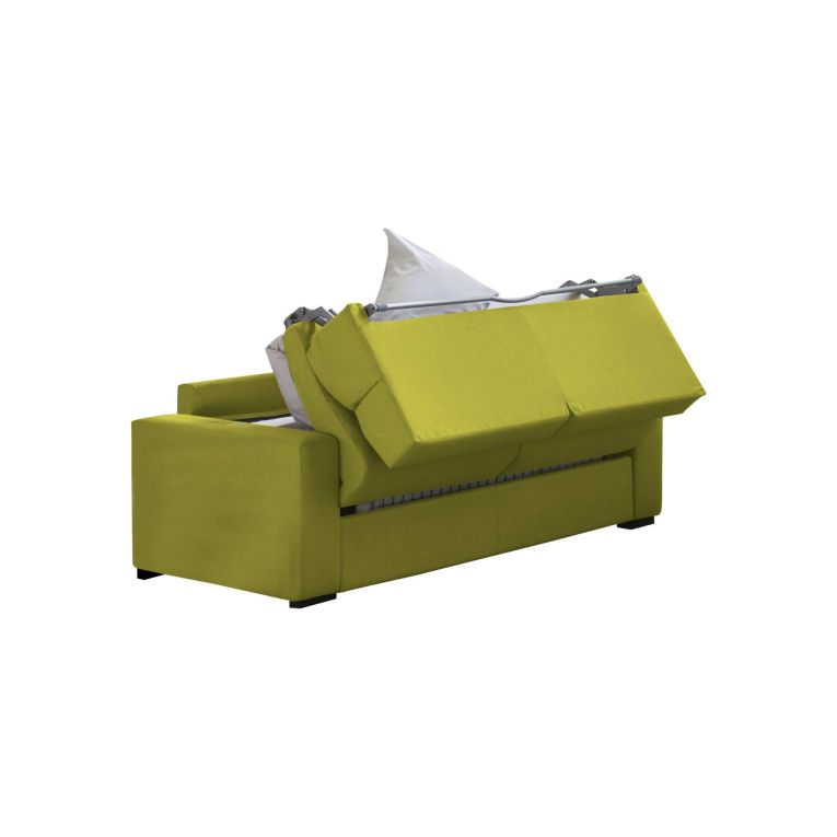 Divano letto 2 posti verde 180x95cm - None