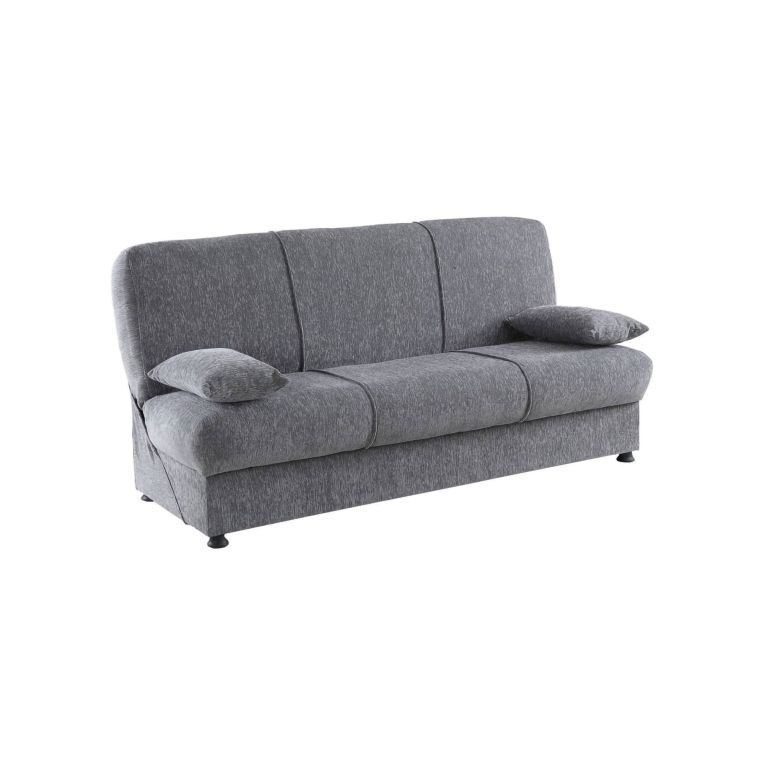 Divano letto 3 posti grigio 180x81cm - Arachide
