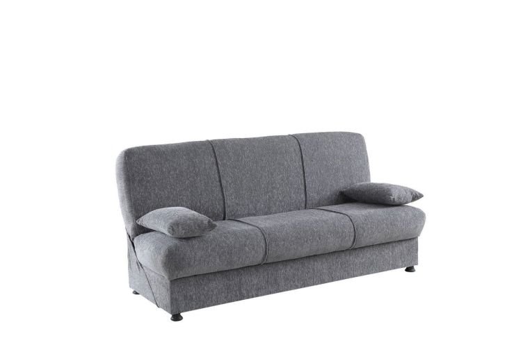 Divano letto 3 posti grigio 180x81cm - Arachide
