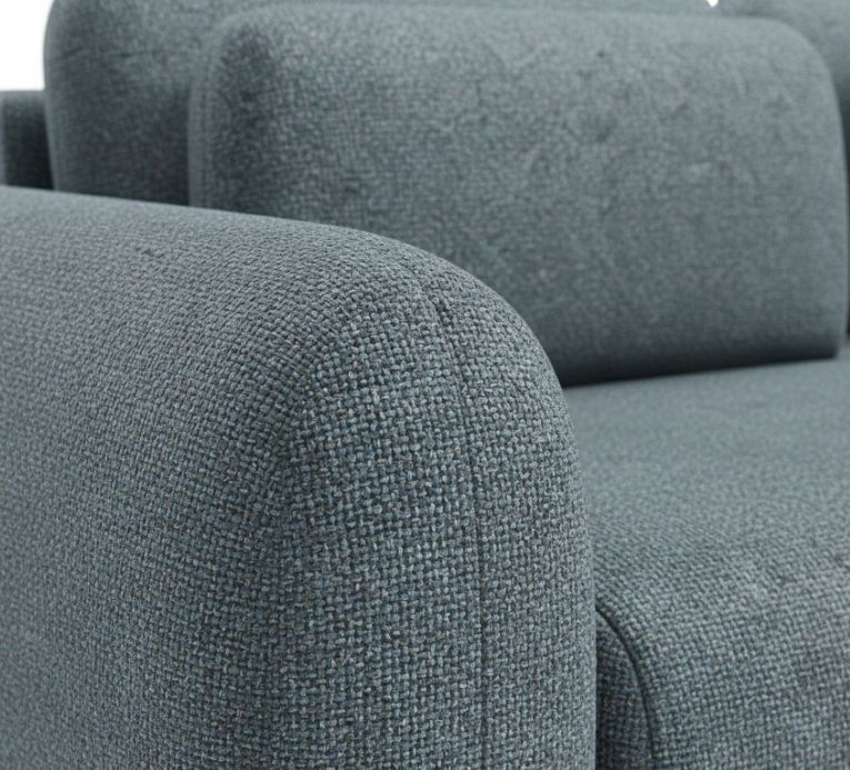Divano Letto 3 Posti Grigio Scuro Contenitore di Apertura a Libro 266x121 cm, Reclinabile - Sessame