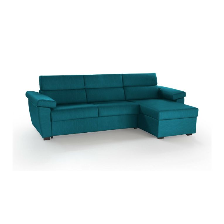 Divano letto compatto azzurro 285x160cm - Tolle