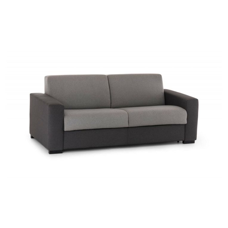 Divano letto compatto grigio e antracite 180x95cm - Asimi