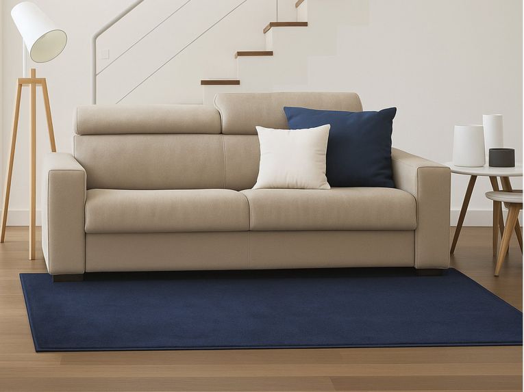 Divano letto contenitore beige 220x95cm - Action