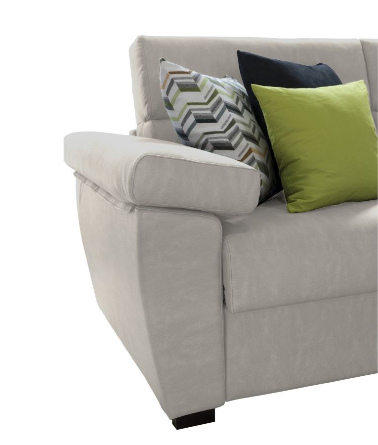 Divano letto doppio beige 205x95cm - Contrada