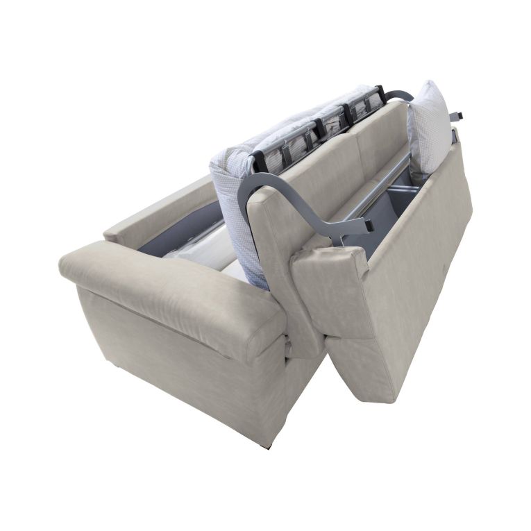 Divano letto doppio beige 205x95cm - Contrada