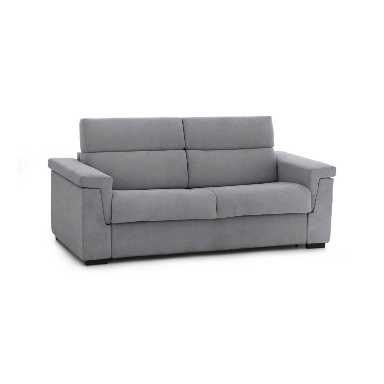 Divano letto elegante grigio 205x95cm - Biscossi