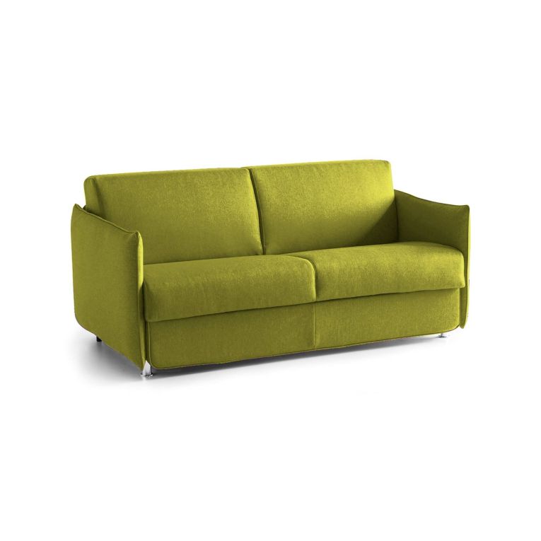 Divano letto elegante verde 200x95cm - Gravere