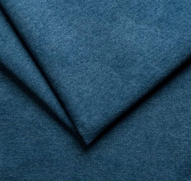 Divano letto in legno massello blu 205x95cm - Fisciano