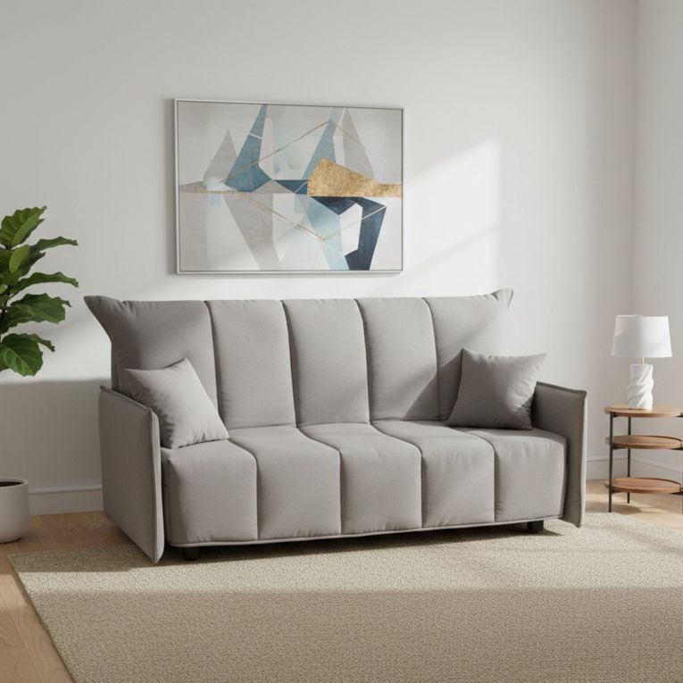 Divano letto moderno grigio 165x90cm - Antal