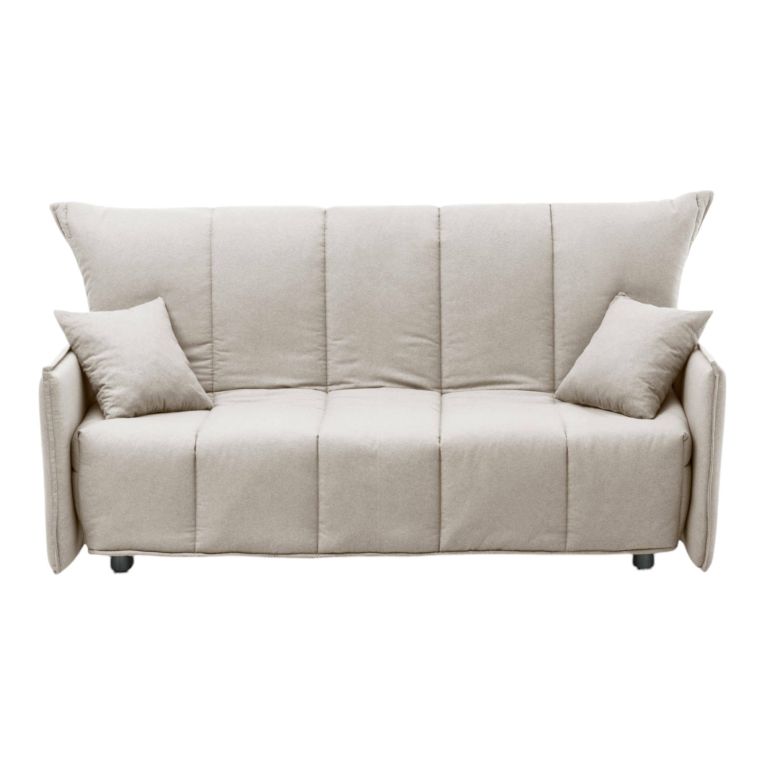 Divano letto per ospiti beige 190x90cm - Ardis