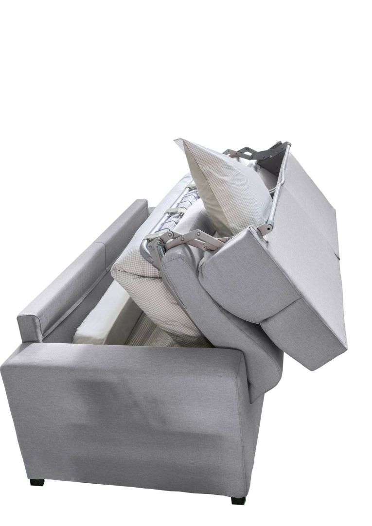 Divano letto per ospiti grigio 200x95cm - Sonico