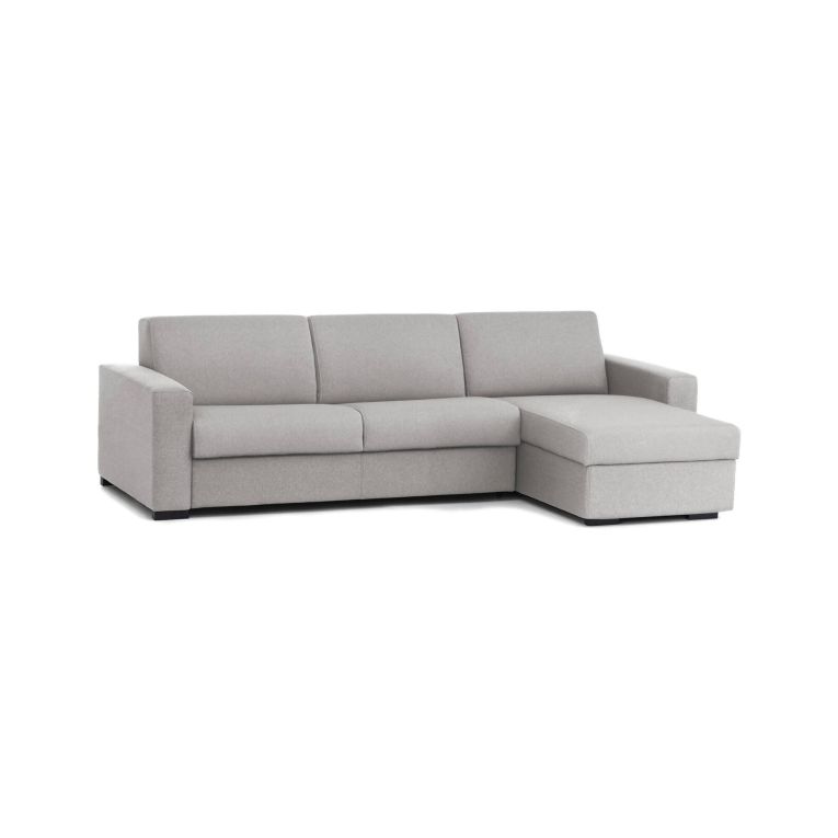 Divano letto per ospiti grigio 280x95cm - Aika