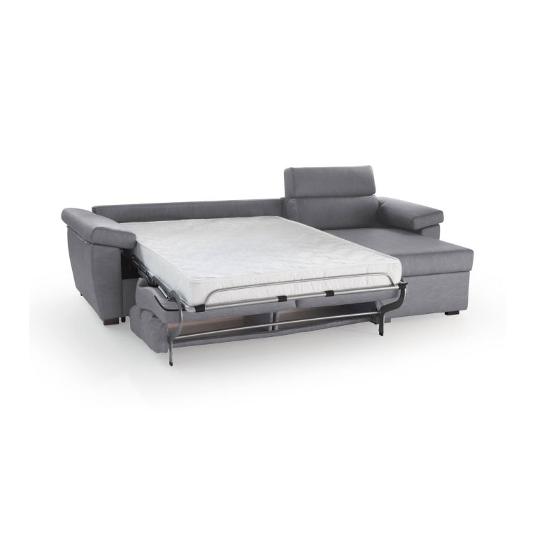 Divano letto per ospiti grigio 285x160cm - Tolle