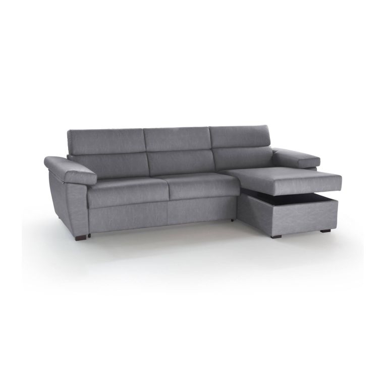 Divano letto per ospiti grigio 285x160cm - Tolle
