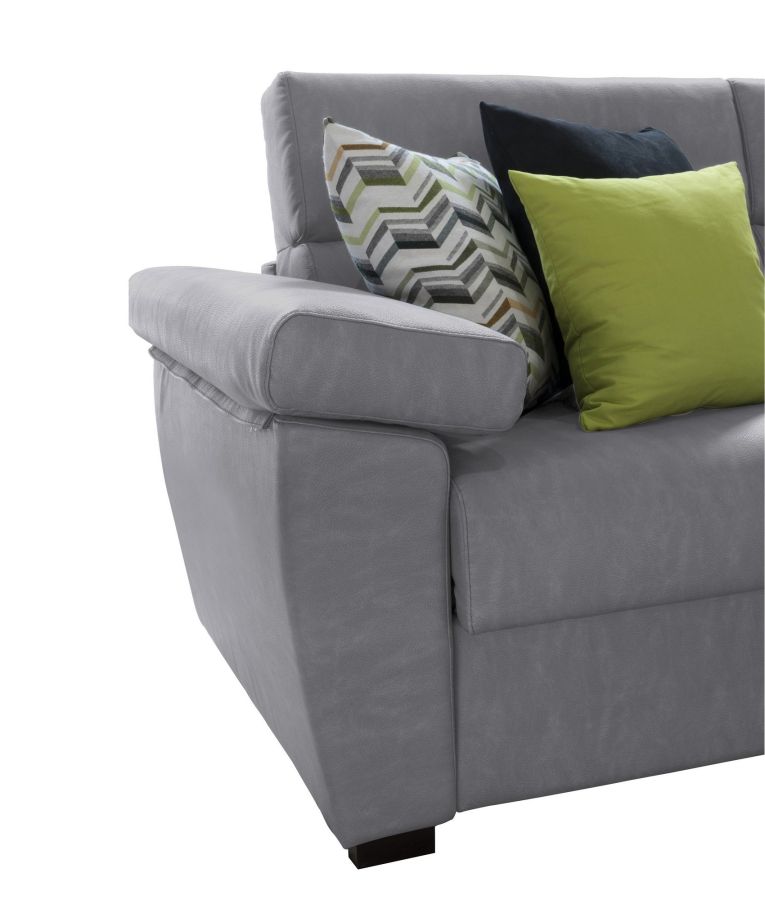 Divano letto per ospiti grigio 285x160cm - Tolle