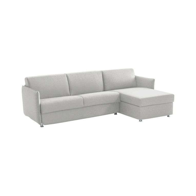 Divano letto per ospiti grigio chiaro 260x160cm - Sumirago